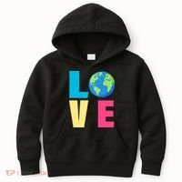 Earth Day Love Kids Hoodie thumb 0