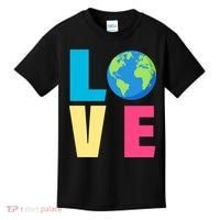 Earth Day Love Kids T-Shirt thumb 0
