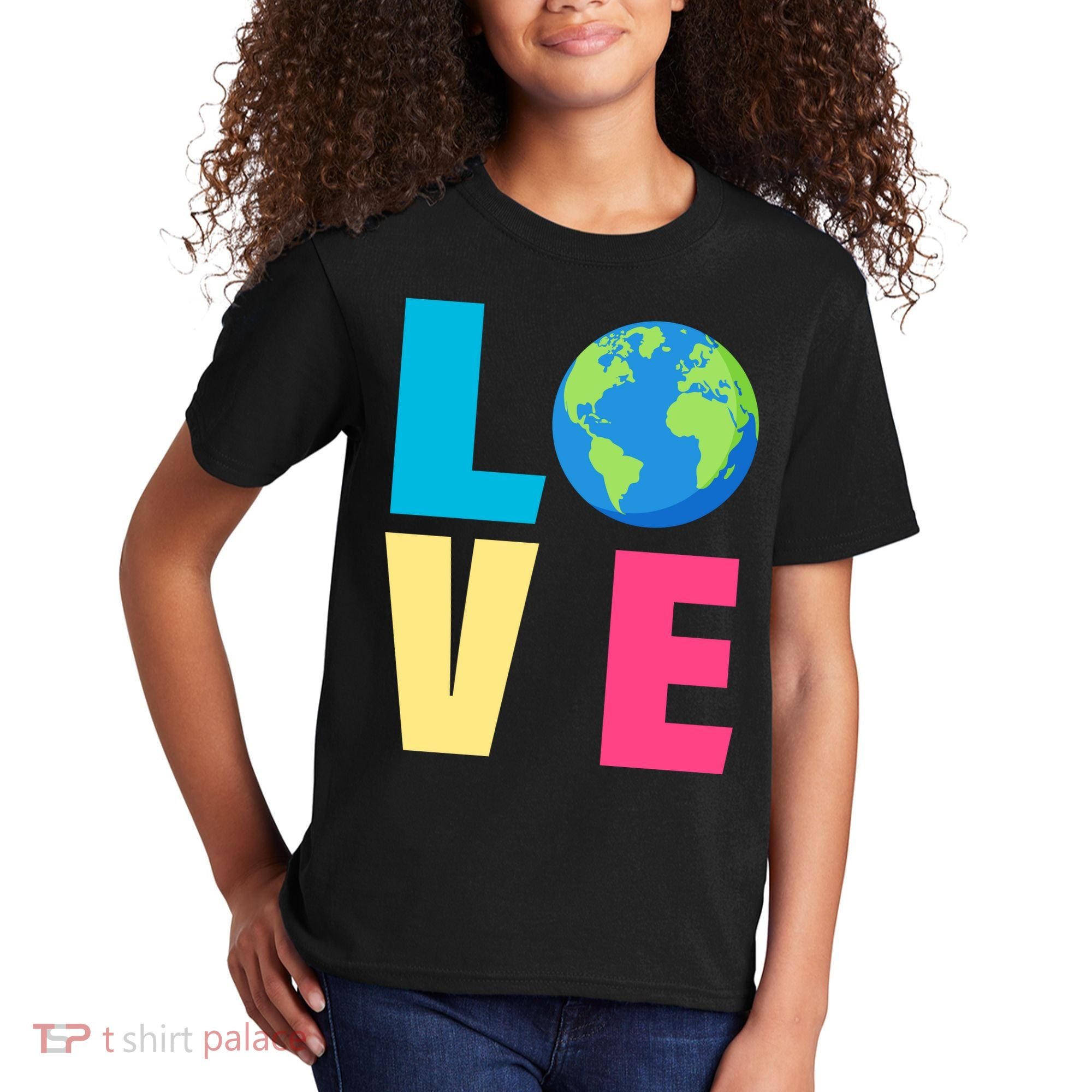 Earth Day Love Kids T-Shirt