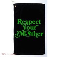 Earth Day Respect Your Mother Golf Towel thumb 0