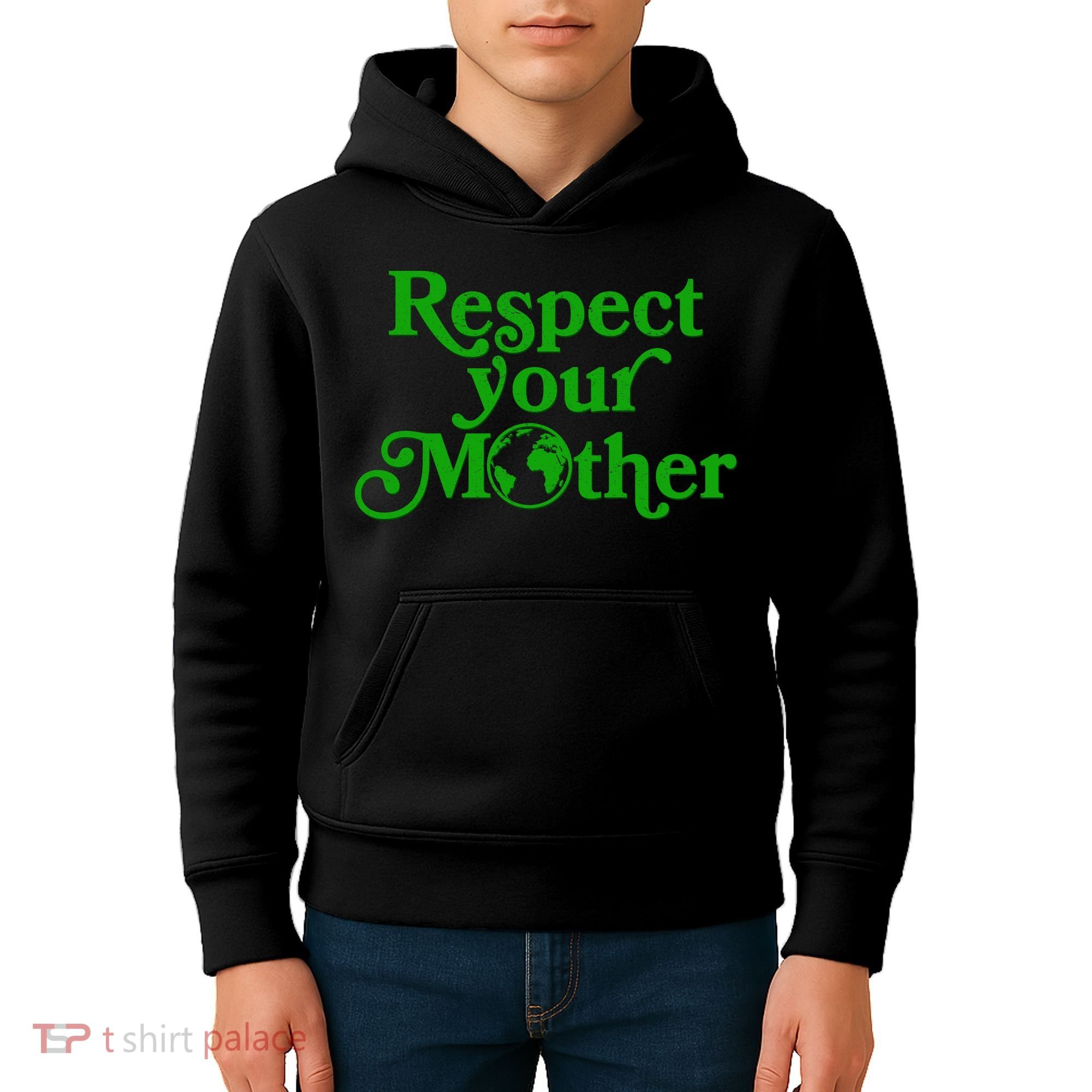 Earth Day Respect Your Mother Kids Hoodie