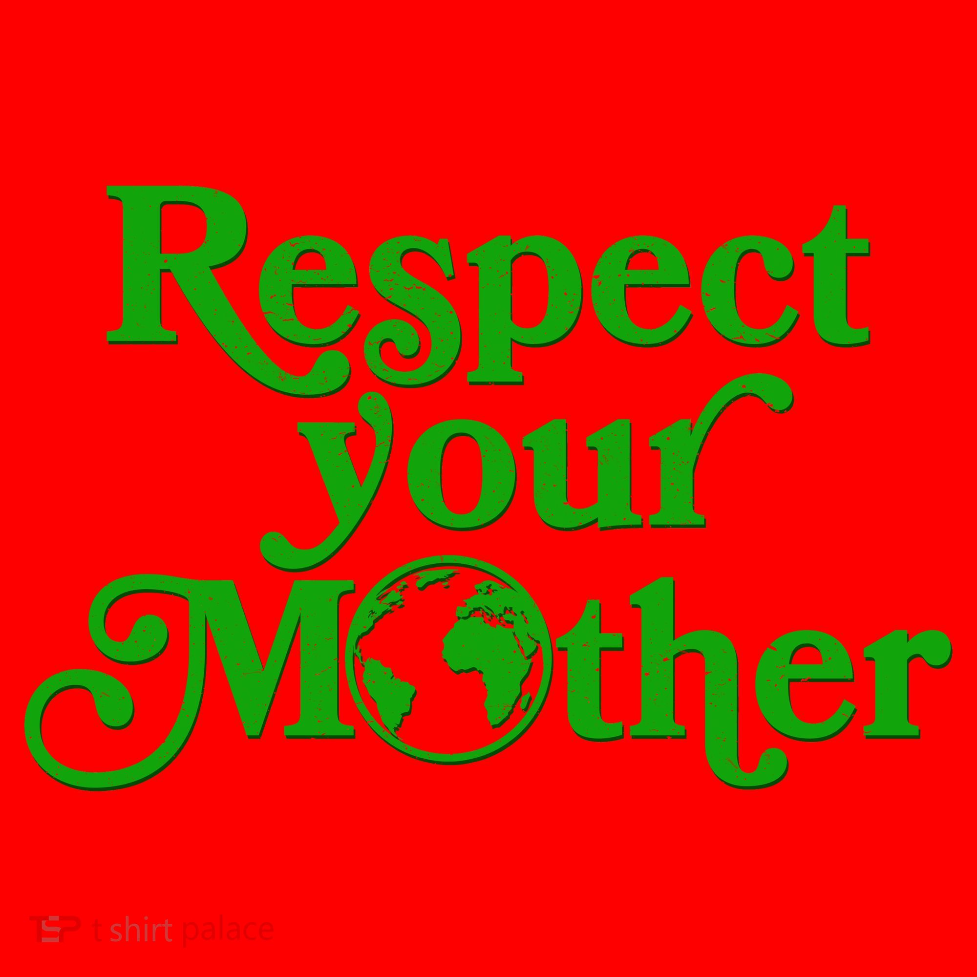 Earth Day Respect Your Mother Santa Hat