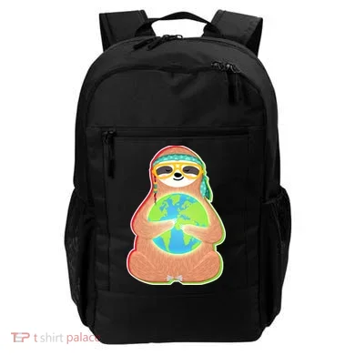 Earth Day Sloth Backpack