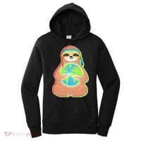 Earth Day Sloth Women's Hoodie thumb 0