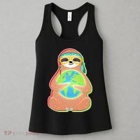 Earth Day Sloth Women's Tank Top thumb 3