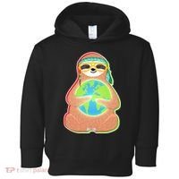 Earth Day Sloth Toddler Hoodie thumb 0