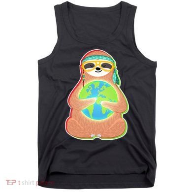 Earth Day Sloth Tank Top