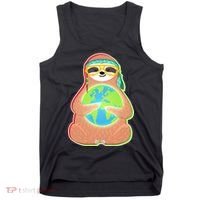 Earth Day Sloth Tank Top thumb 0