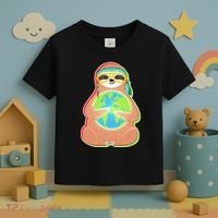 Earth Day Sloth Toddler T-Shirt thumb 3