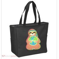 Earth Day Sloth Tote Bag thumb 2