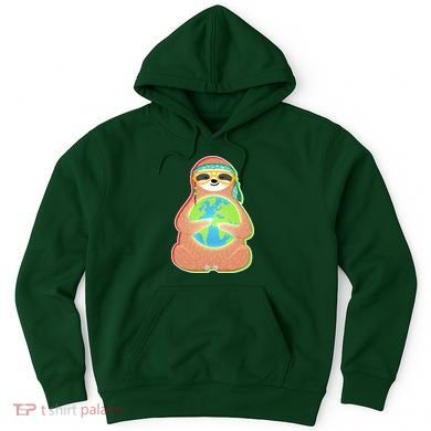 Earth Day Sloth Hoodie
