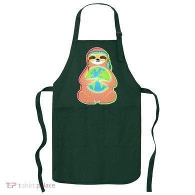 Earth Day Sloth Apron