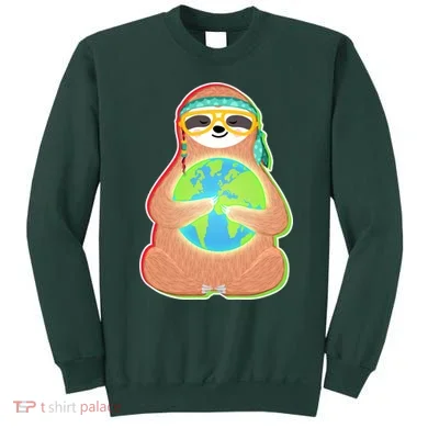 Earth Day Sloth Sweatshirt