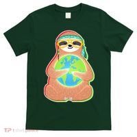 Earth Day Sloth T-Shirt thumb 0