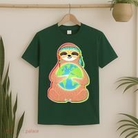 Earth Day Sloth T-Shirt thumb 2