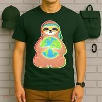 Earth Day Sloth T-Shirt thumb 6