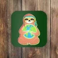 Earth Day Sloth Coaster thumb 0