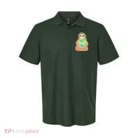 Earth Day Sloth Polo thumb 0