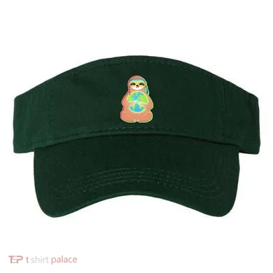 Earth Day Sloth Visor