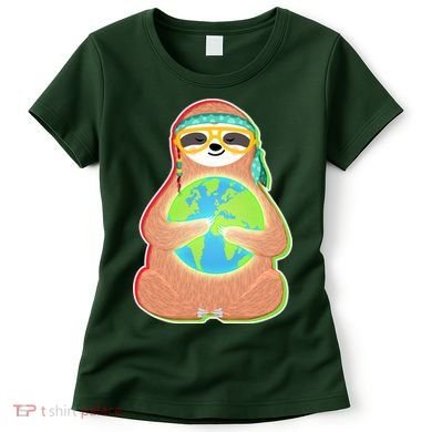 Earth Day Sloth Women's T-Shirt