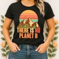 Earth Day There Is No Planet B Women's T-Shirt thumb 2