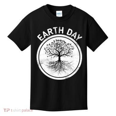 Earth Day Vintage Kids T-Shirt
