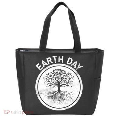 Earth Day Vintage Tote Bag