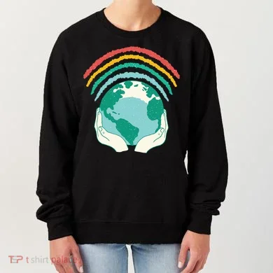 Earth Rainbow Women's Sweatshirt