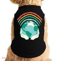 Earth Rainbow Doggie Tank thumb 0
