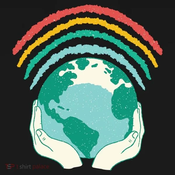 Earth Rainbow Doggie Tank