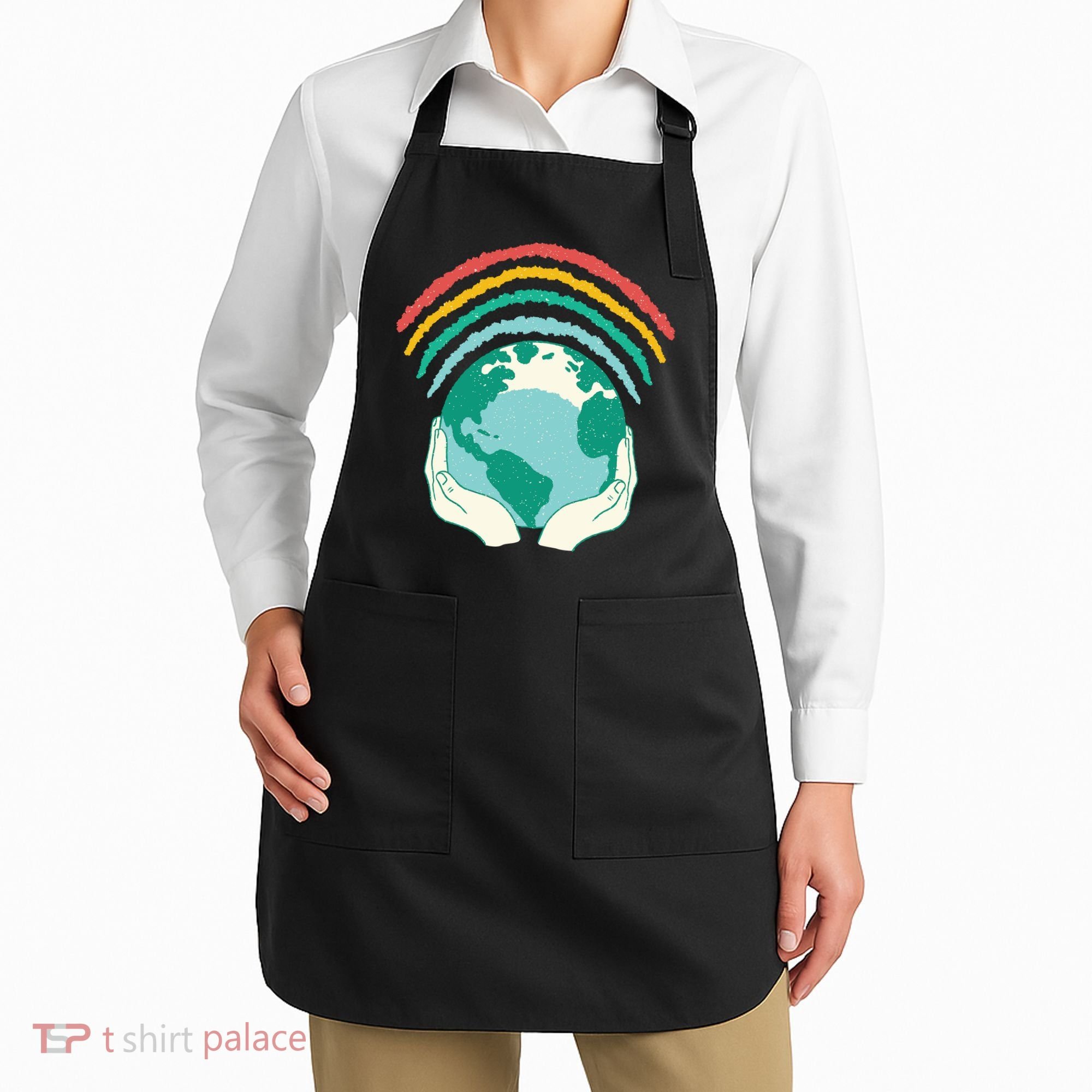 Earth Rainbow Apron