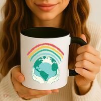 Earth Rainbow Coffee Mug thumb 3