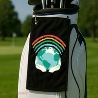 Earth Rainbow Golf Towel thumb 2
