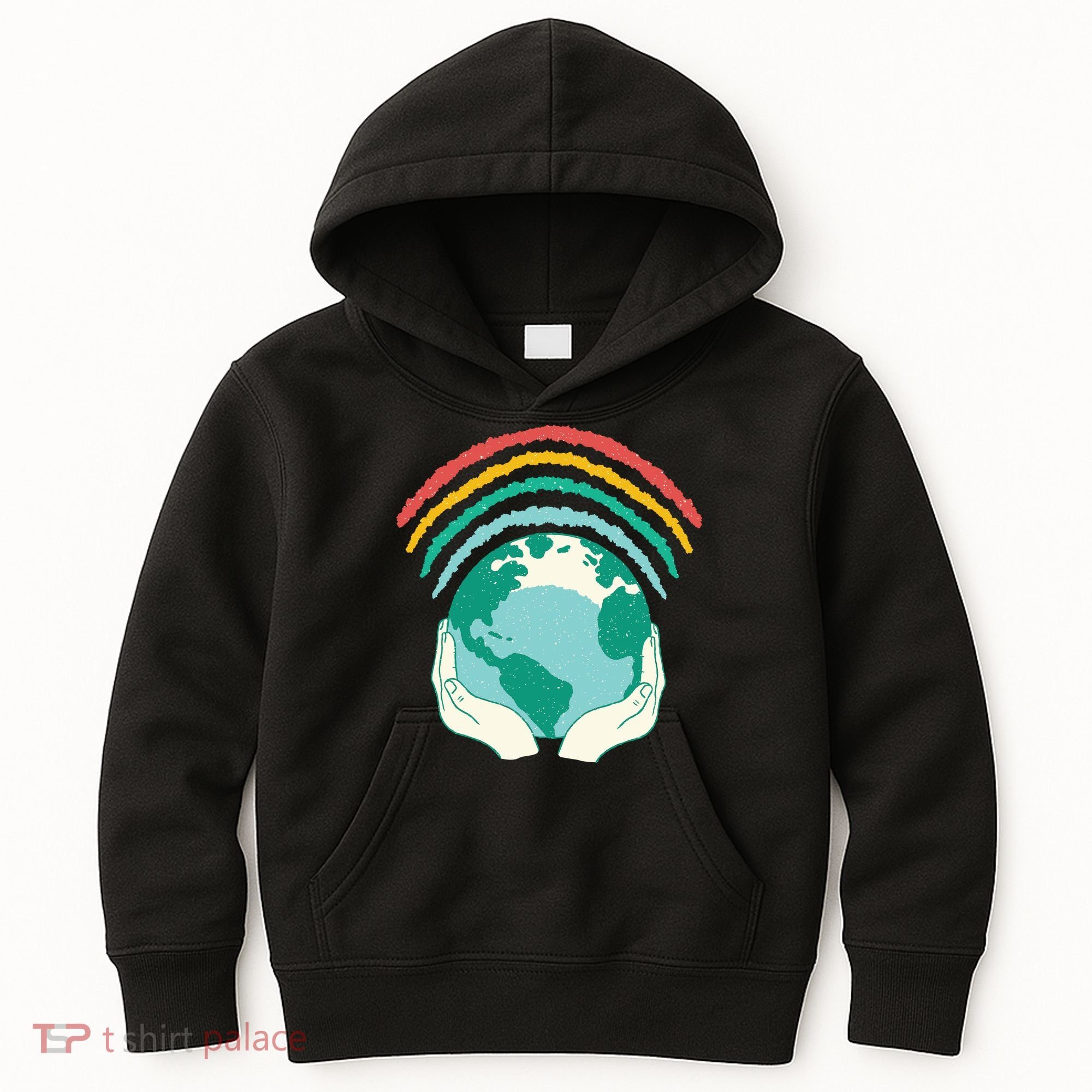 Earth Rainbow Kids Hoodie