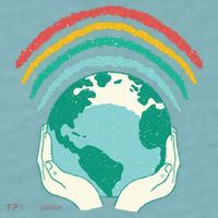 Earth Rainbow Sueded Cloud Jersey T-Shirt thumb 2