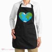 Earth Shaped Heart Apron thumb 2