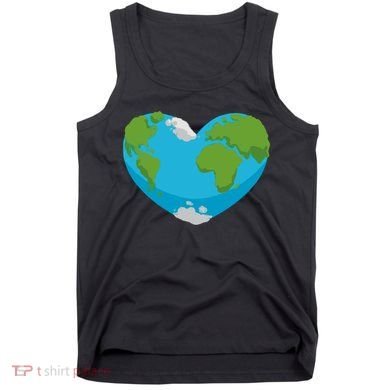 Earth Shaped Heart Tank Top
