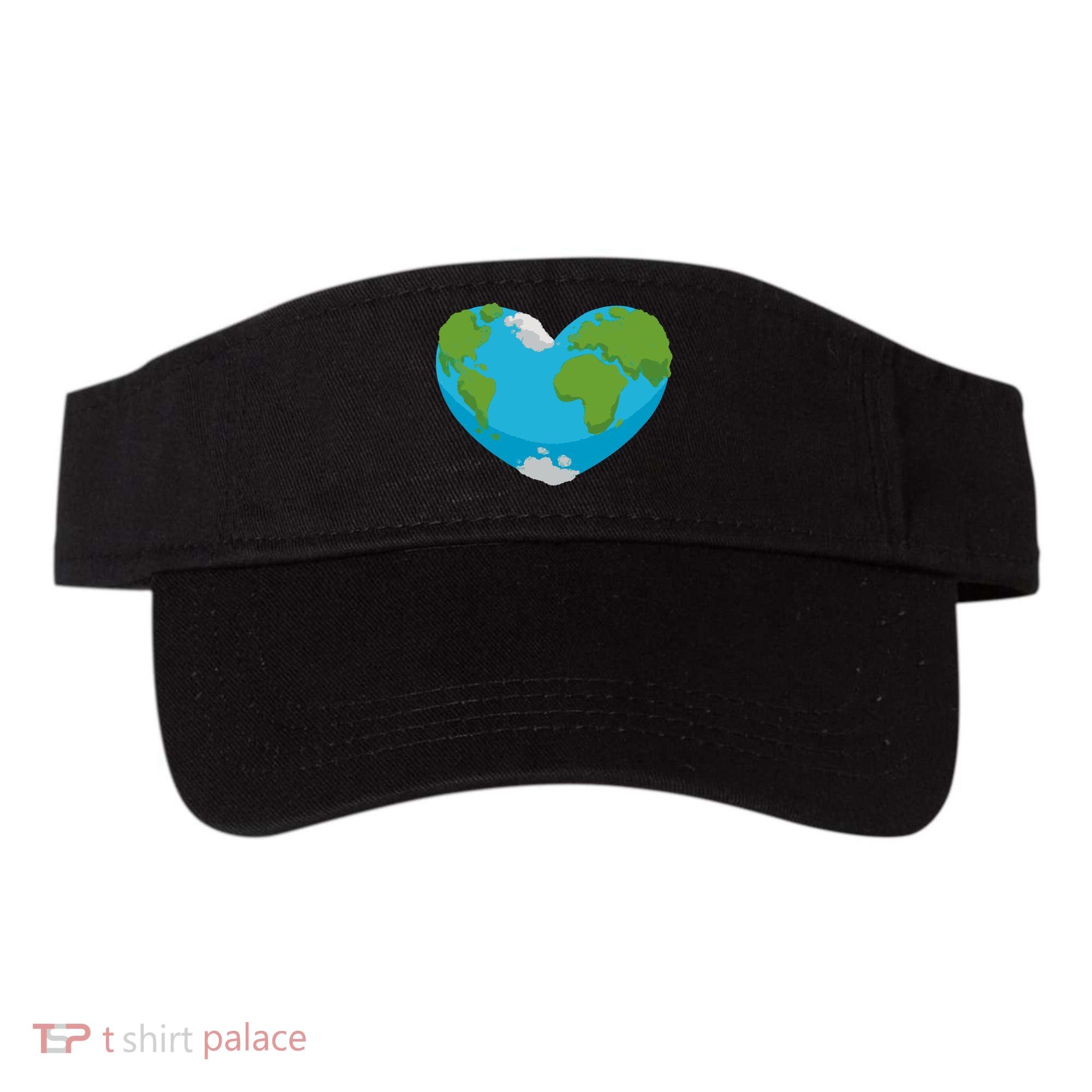 Earth Shaped Heart Visor