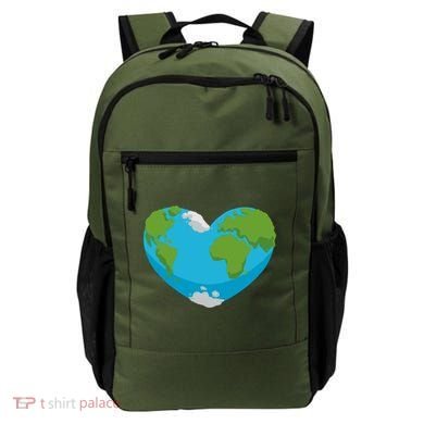 Earth Shaped Heart Backpack