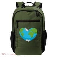 Earth Shaped Heart Backpack thumb 0
