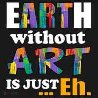 Earth Without Art Is Just Eh Pajama Set thumb 2