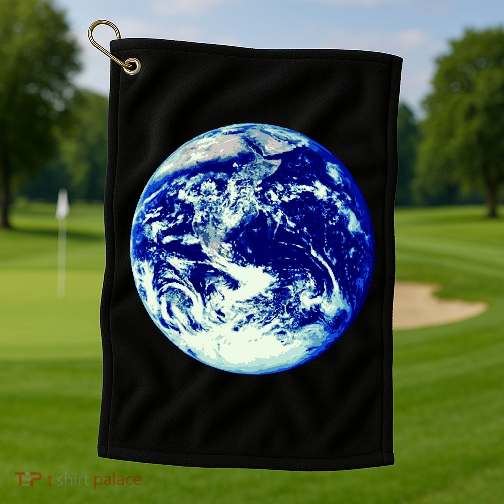Earth World Golf Towel