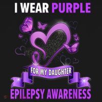 Epilepsy Awareness S I Wear Purple For My Daughter Women's Hoodie thumb 2