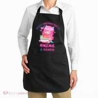 Easily Distracted By Anime & Ramen Apron thumb 2