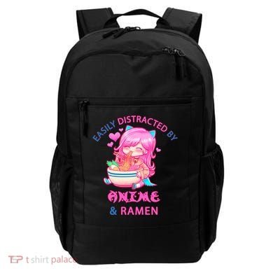 Easily Distracted By Anime & Ramen Backpack