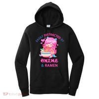 Easily Distracted By Anime & Ramen Women's Hoodie thumb 0
