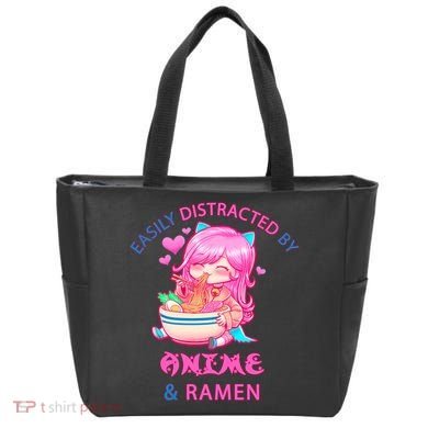 Easily Distracted By Anime & Ramen Tote Bag