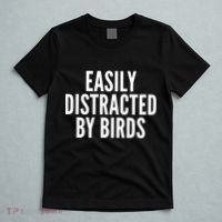 Easily Distracted By Birds T-Shirt thumb 5