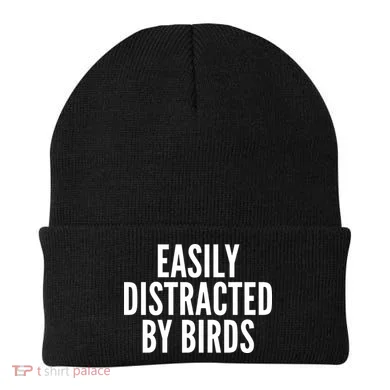 Easily Distracted By Birds Beanie