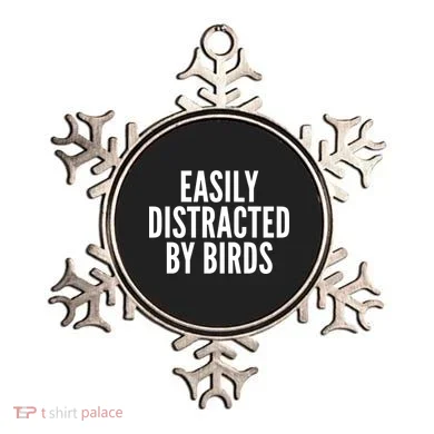 Easily Distracted By Birds Ornament
